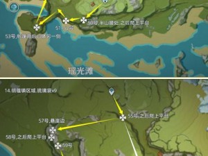 原神凝光突破必备：琉璃百合采集全攻略路线