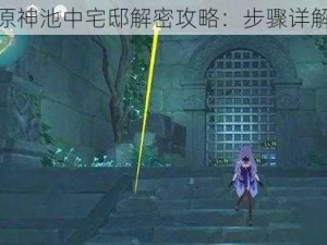 原神池中宅邸解密攻略：步骤详解