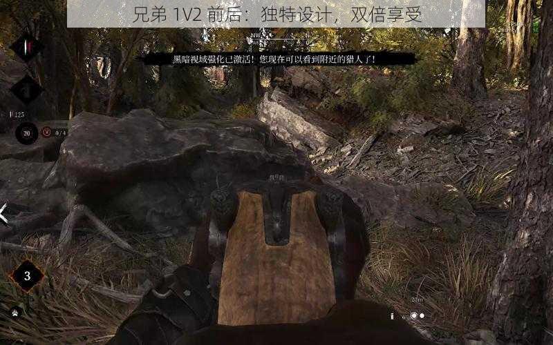 兄弟 1V2 前后：独特设计，双倍享受